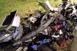 Śmiertelny wypadek drogowy. Zginęły dwie osoby, a porsche całkowicie rozpadło się