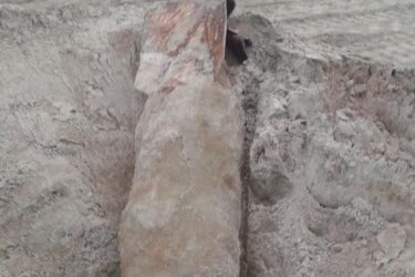 Zaskakujące znalezisko na budowie. Bomba lotnicza z czasów II wojny światowej