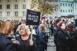 Przez Białystok przeszedł czarny protest. Kobiety nie chcą zaostrzenia prawa [ZDJĘCIA]