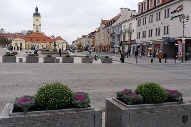 Białystok zmienia szatę z letniej na jesienną