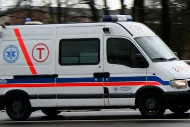 Leżał na jezdni i nie oddychał