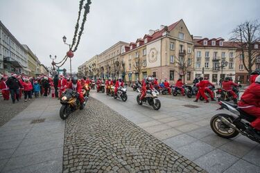 MotoMikołaje odpalają swe sanie. Będą zbierać datki na prezenty dla dzieci