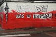Mural żołnierzy wyklętych znów zniszczony. Nocny pościg za sprawcami