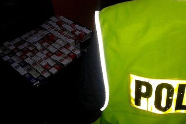 Papierosy o wartości 13 tys. zł w pociągowej toalecie 