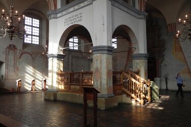 Odtworzono historyczne wnętrze. Wielka Synagoga w Tykocinie po modernizacji