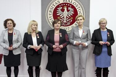 Odznaczenia państwowe dla pracowników UwB