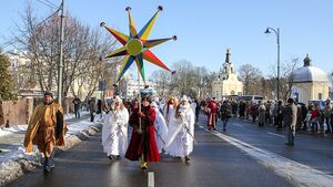 Było barwnie i podniośle. Orszak Trzech Króli w Białymstoku [ZDJĘCIA]