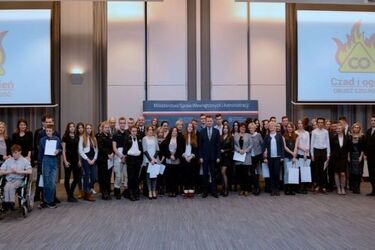 Uczniowie z Podlasia ambasadorami ministra. Stanęli na podium [WIDEO]