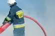 Pali się hala w Fabryce Mączki Kostnej w gminie Rutki