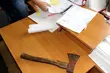 Starosielce. Mężczyzna groził znajomemu śmiercią, trzymając w ręku siekierę