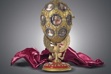 Jaja Fabergé w Alfa Centrum. Wystawa wielkoformatowych replik