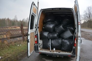 Zawartość foliowych worków warta prawie 700 tys. zł [WIDEO]