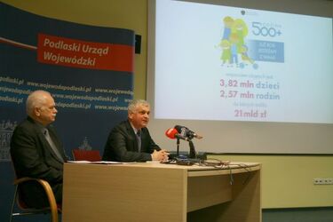 Rok programu "Rodzina 500 plus". Podlaskie podsumowanie