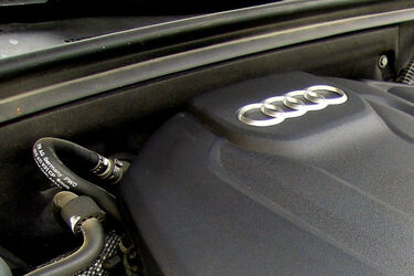 Na przejściu granicznym zapaliło się audi