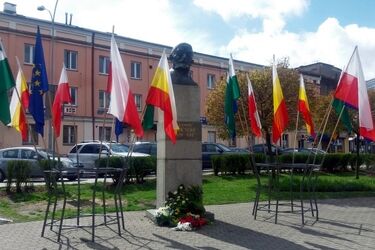 Wiosenny flashmob z esperantem. I piosenką na ustach