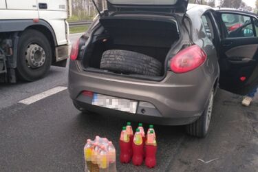 Płynna amfetamina w butelkach po napojach