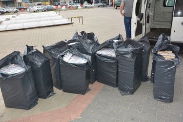 28-latek chciał przemycić papierosy o wartości blisko 180 tys. zł