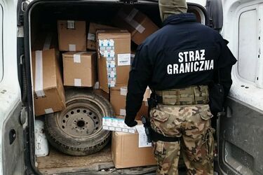 Niezły wynik straży granicznej. Przemytnicy papierosów mają się czego obawiać