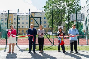 W trakcie wiosennego festynu otwarto nowe miejsce do sportowej aktywności