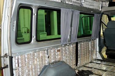 Przemyt za ćwierć mln zł. Papierosy były wszędzie