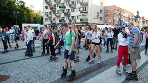 Rolkarze przejechali 21 kilometrów. Bawili się w rytm hitów z najdalszych zakątków globu