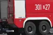 DK 63. Pożar sparaliżował ruch