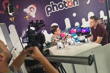 Petros Psyllos prowadzi program w Telewizji Polskiej
