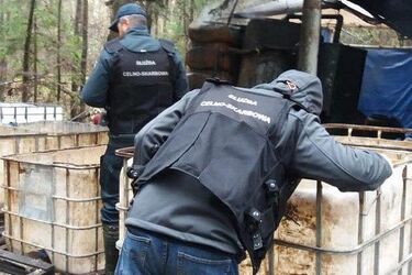 Leśna bimbrownia została zlikwidowana