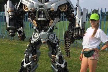 Roboty ze znanych produkcji filmowych. Wystawa w Outlet Białystok