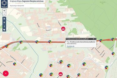 54-latek szalał volkswagenem na ul. Andersa