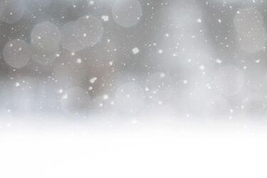 Poniedziałek przywitał nas śniegiem