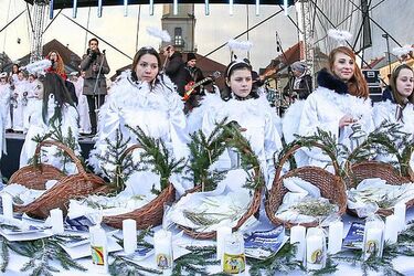 Białostoczanie spotkali się na wigilii miejskiej [ZDJĘCIA]