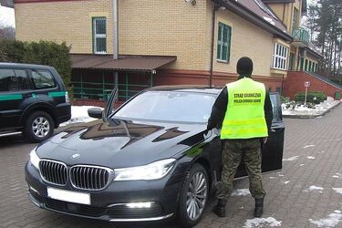 Pogranicznicy zatrzymali bmw. Było warte 540 tys. zł