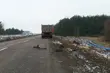 Śmiertelny wypadek na trasie do Łap. Ruch odbywa się tam wahadłowo