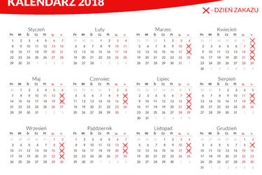 Zakaz handlu już od marca. Sprawdź, kiedy sklepy będą zamknięte