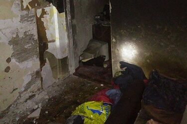 Pożar domu. Mieszkańcy nałykali się strachu i dymu