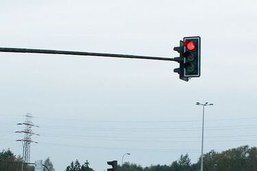 Uwaga, korki. Nie działa sygnalizacja świetlna na jednym ze skrzyżowań