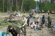 Wiatr połamał setki drzew. Białostoczanie posadzili w tym miejscu nowe