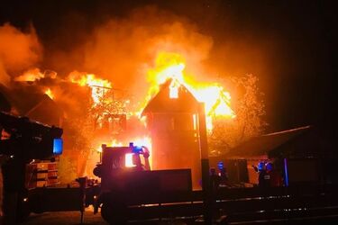 Spłonęła Tatarska Jurta w Kruszynianach