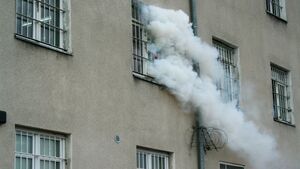 Pożar w zakładzie karnym i napad na konwój. Jak zachowały się służby? [ZDJĘCIA]