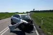 Zderzyły się dwie osobówki. Droga jest zablokowana
