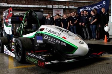 Nowa wyścigówka Politechniki Białostockiej. Robi wrażenie