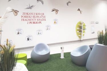 Książki, autobiooki i strefa zabawy. Niespodzianka białostockiej galerii