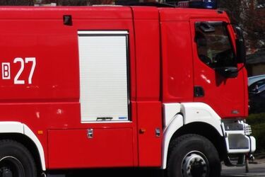 Pożar domu. Strażacy znaleźli ciało mężczyzny