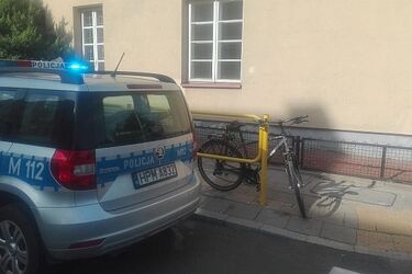 Nie ustąpił pierwszeństwa rowerzyście. Doszło do wypadku