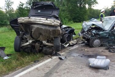 Tragiczny wypadek pod Augustowem. Zginęły 3 osoby