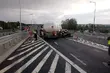 Wypadek z udziałem cysterny. Doszło do rozszczelnienia