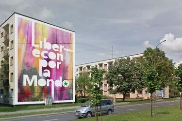 Nowy mural w mieście. Znajdzie się na nim hasło w esperanto