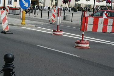 Utrudnienia w centrum. Mogą być korki