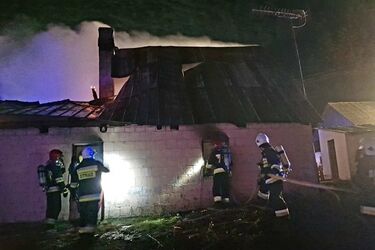 Pożar domu. Nie żyją dwie osoby